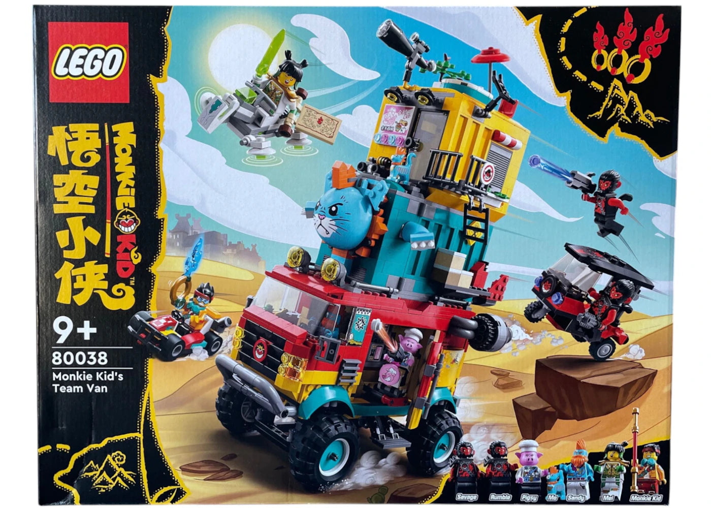 Lego Monkie Kid'S Team Van Set 80038