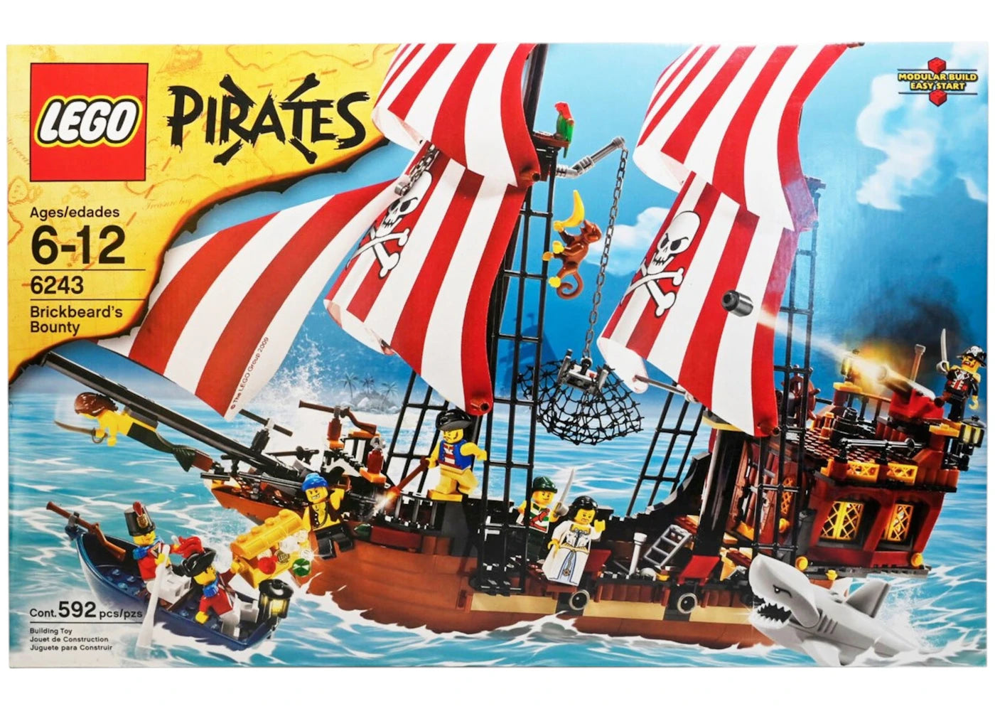 Lego Pirates Brickbeard'S Bounty Set 6243