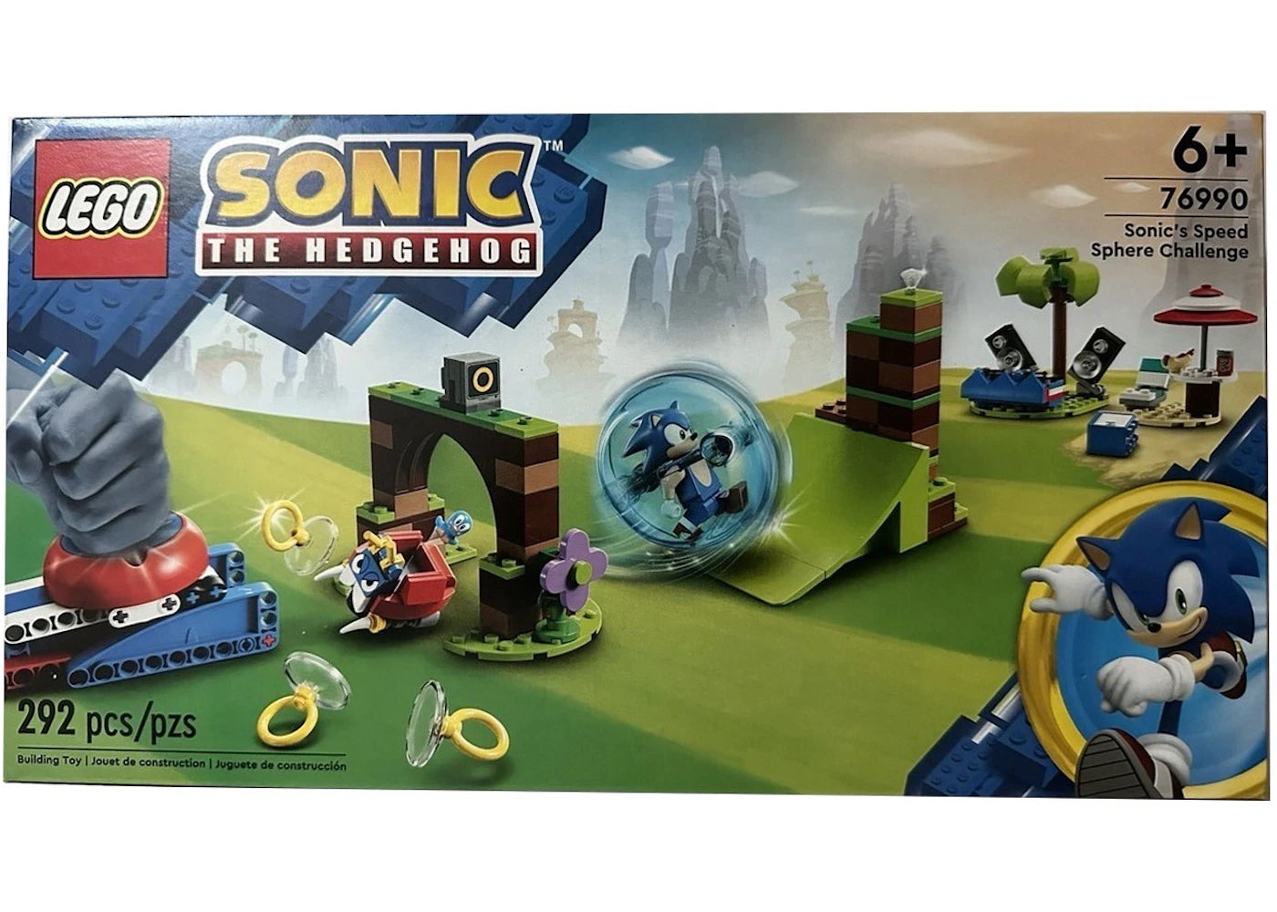 Lego Sonic The Hedgehog Sonic'S Speed Sphere Challenge Set 76990