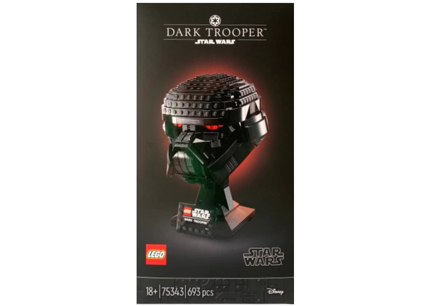 Lego Star Wars Dark Trooper Helmet Set 75343