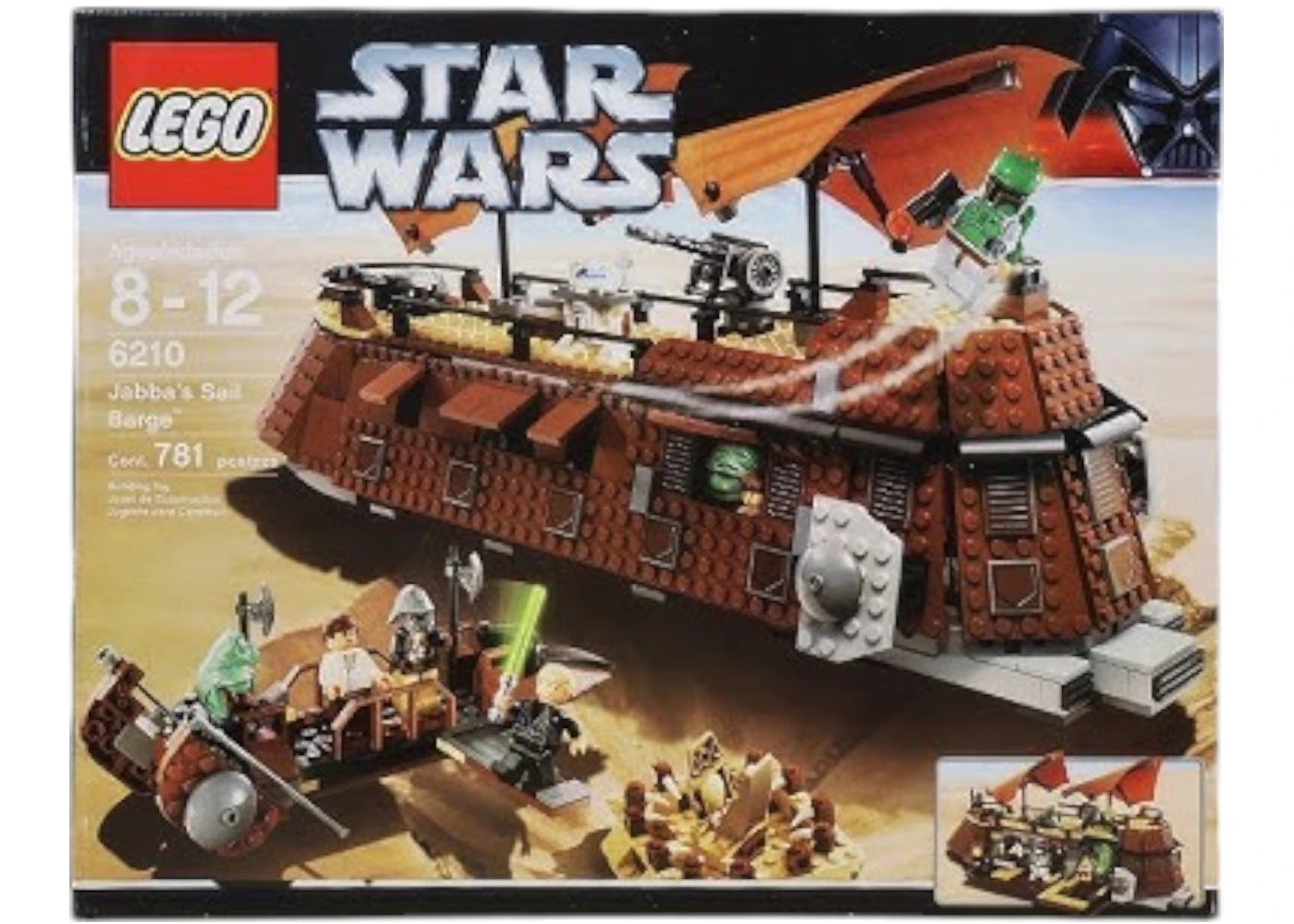 Lego Star Wars Jabba'S Sail Barge Set 6210