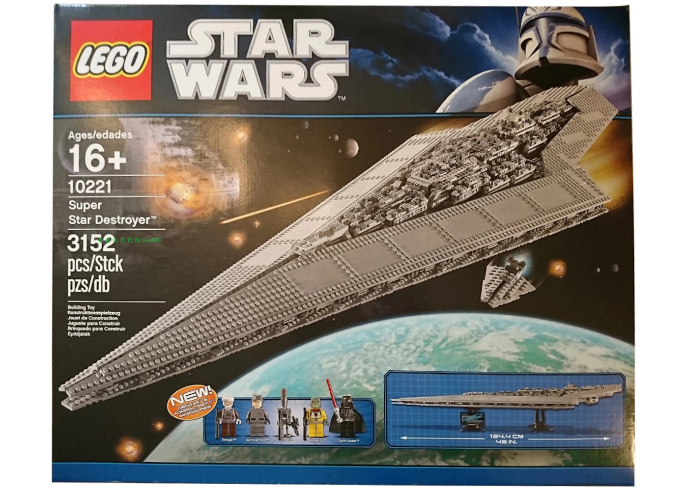Lego Star Wars Super Star Destroyer Set 10221