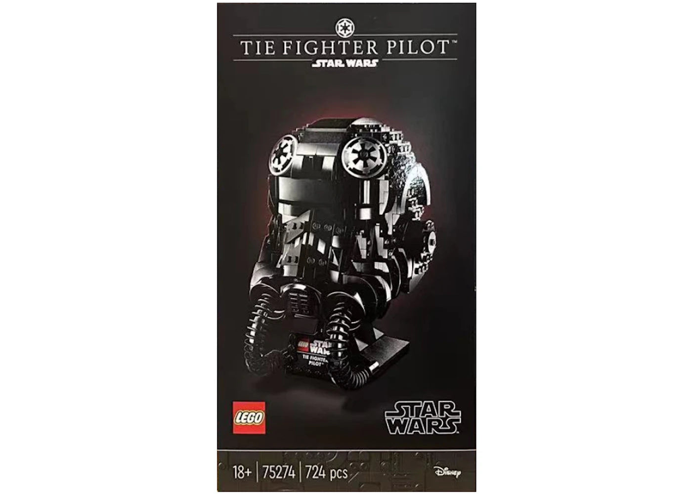Lego Star Wars Tie Fighter Pilot Helmet Set 75274