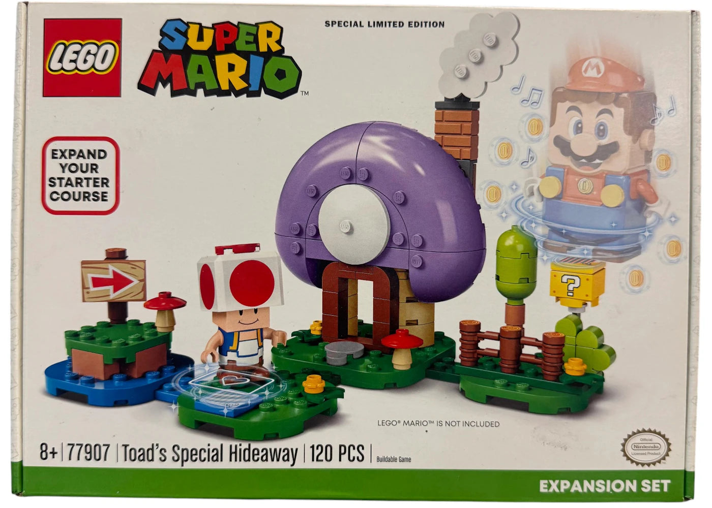 Lego Super Mario Toad'S Special Hideaway Set 77907