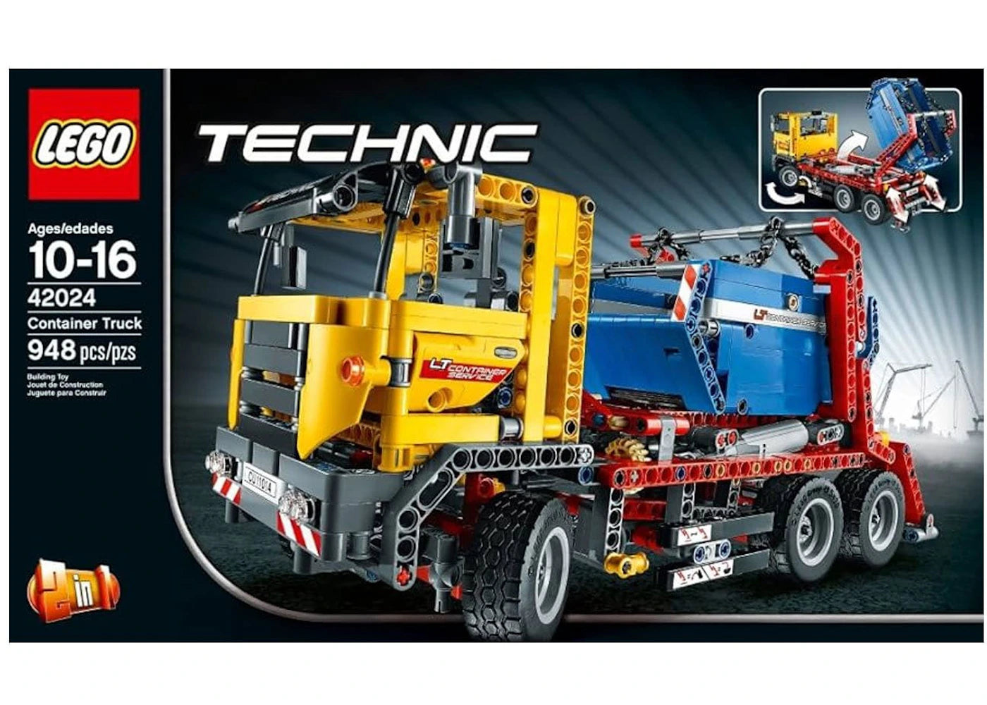 Lego Technic Container Truck Set 42024