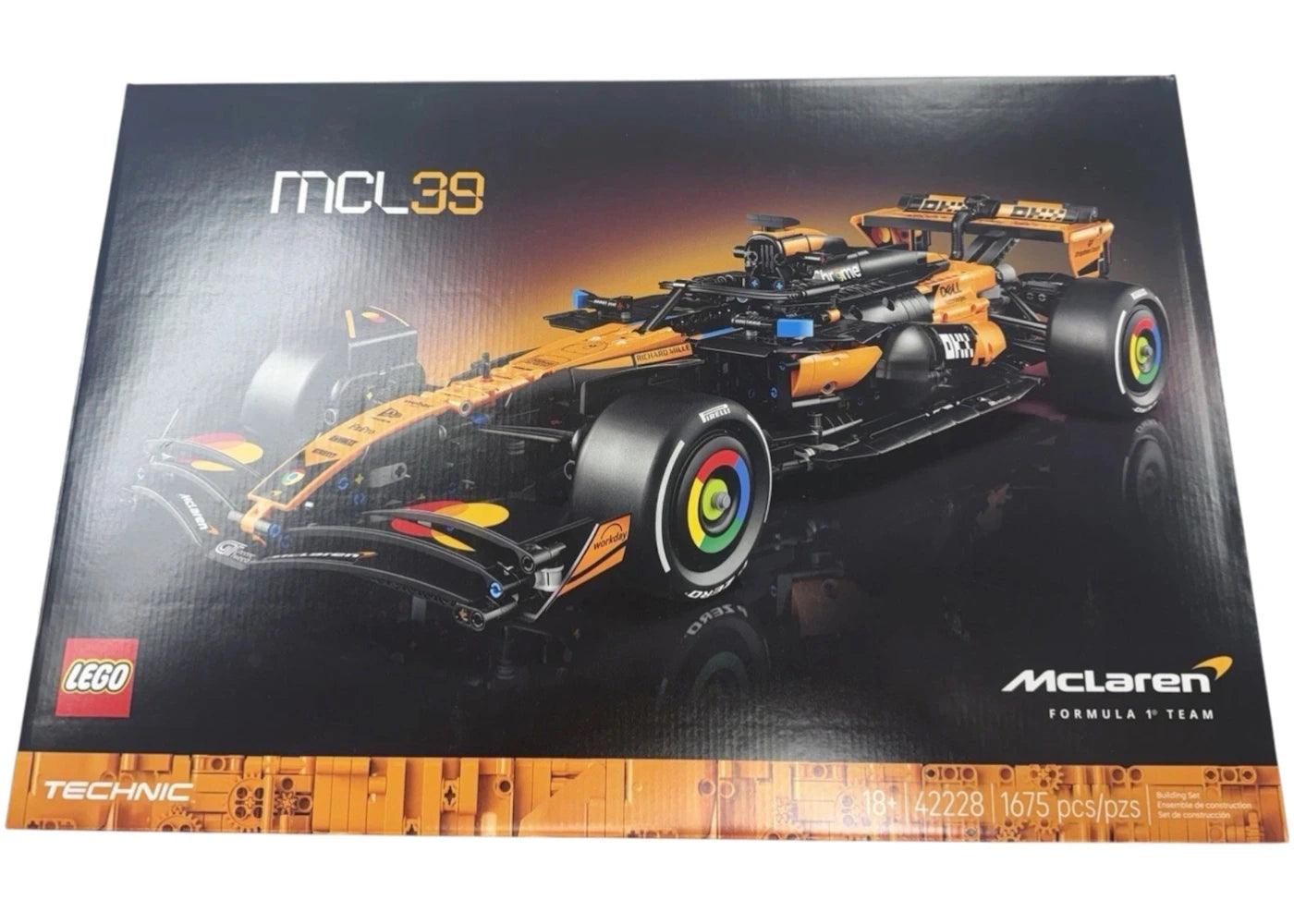Lego Technic Mclaren Mcl39 F1 Car Set 42228