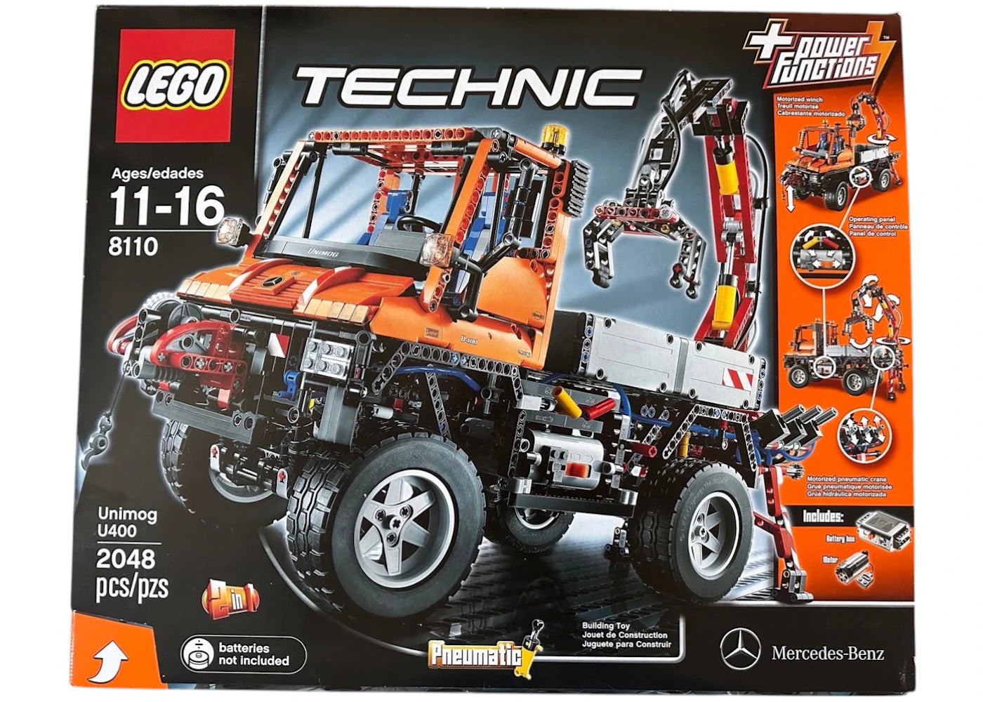 Lego Technic Mercedes-Benz Unimog U 400 Set 8110