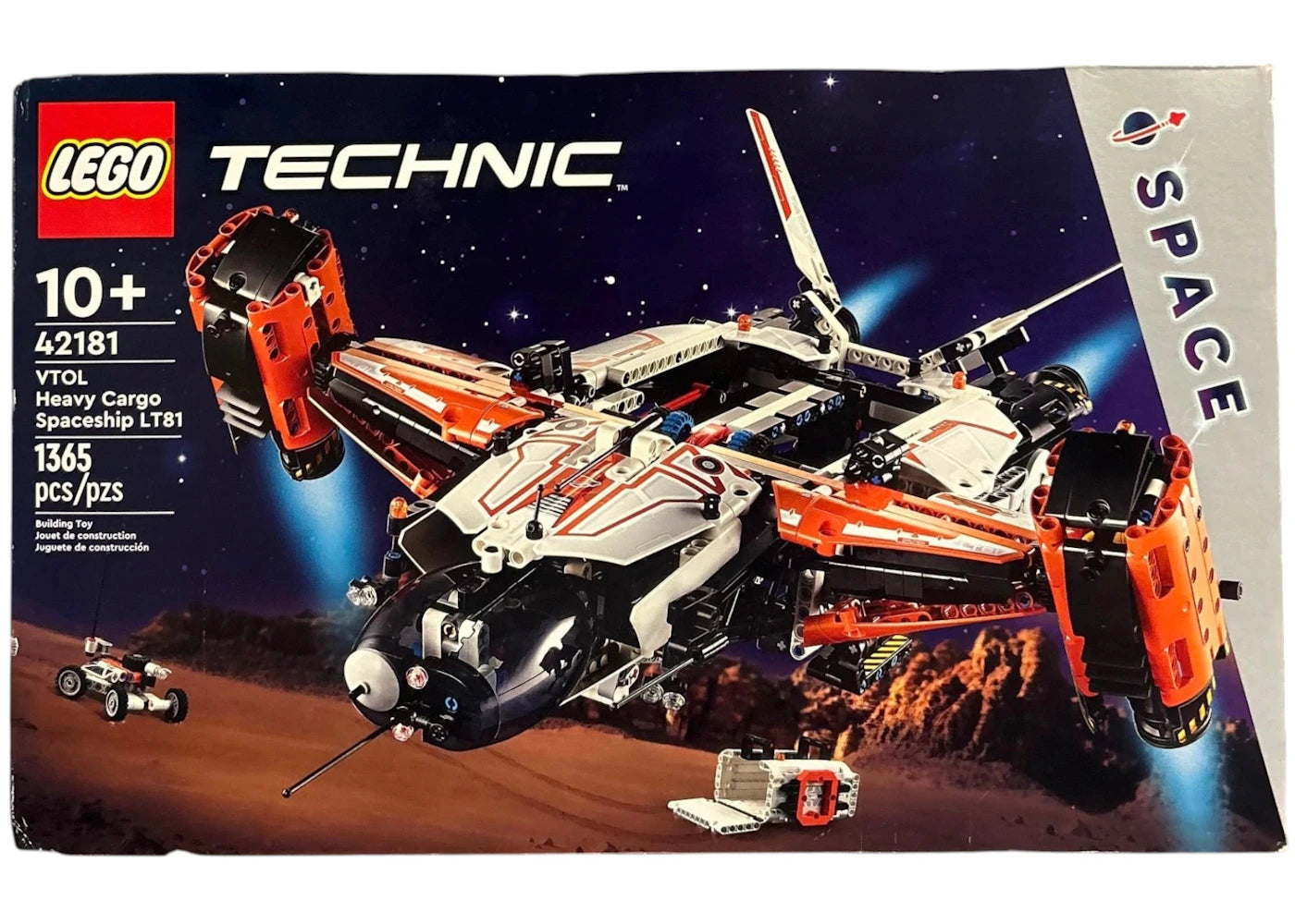 Lego Technic Vtol Heavy Cargo Spaceship Lt81 Set 42181