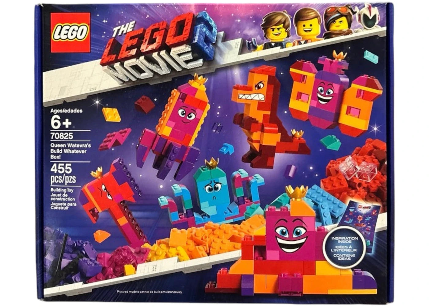 Lego The Lego Movie 2 Queen Watevra'S Build Whatever Box! Set 70825