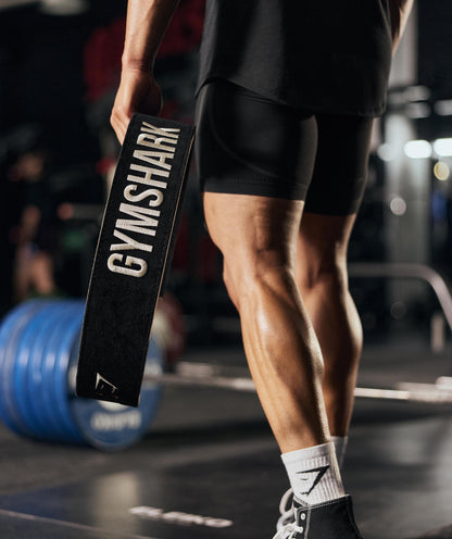 Gymshark Lever Lifting Belt Black