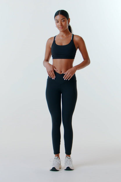 Fabletics Oasis PureLuxe HW Crossover 7/8 Legging