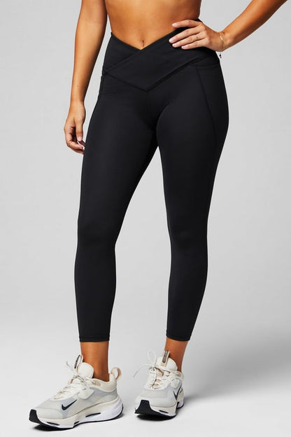 Fabletics Oasis PureLuxe HW Crossover 7/8 Legging