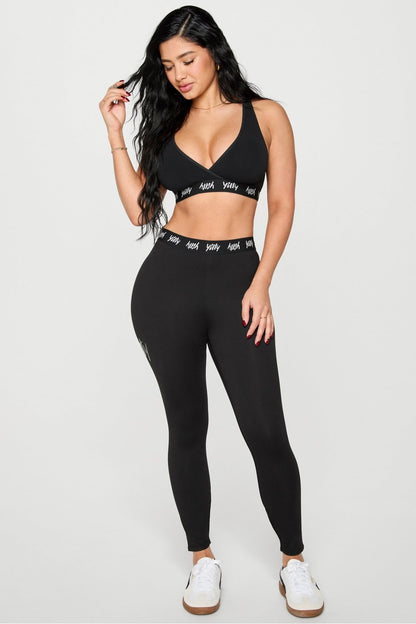 Fabletics Major Label Shaping High Waist Logo Legging 7/8