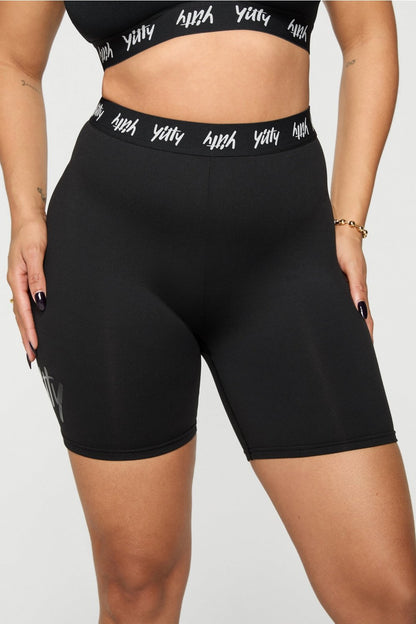 Fabletics Major Label Shaping High Waist Logo Short