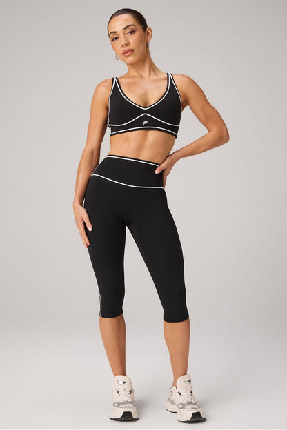Fabletics The No-Seam PureLuxe TLC High-Waisted Capri 19"