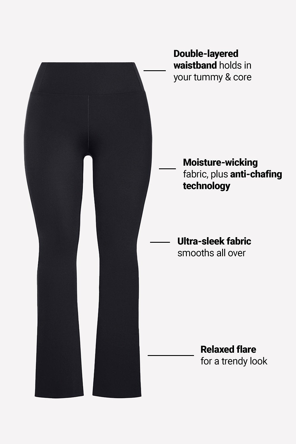 Fabletics Ultra-Smooth Flare Legging