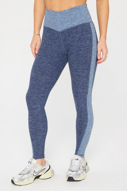 Fabletics HeatherFlex High-Waisted Tonal Legging