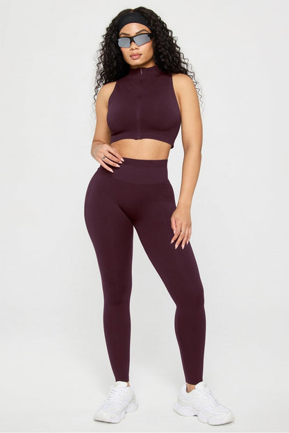 Fabletics Seamless Scrunch High-Waisted Legging
