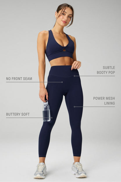 Fabletics The No-Seam PureLuxe TLC Legging 7/8