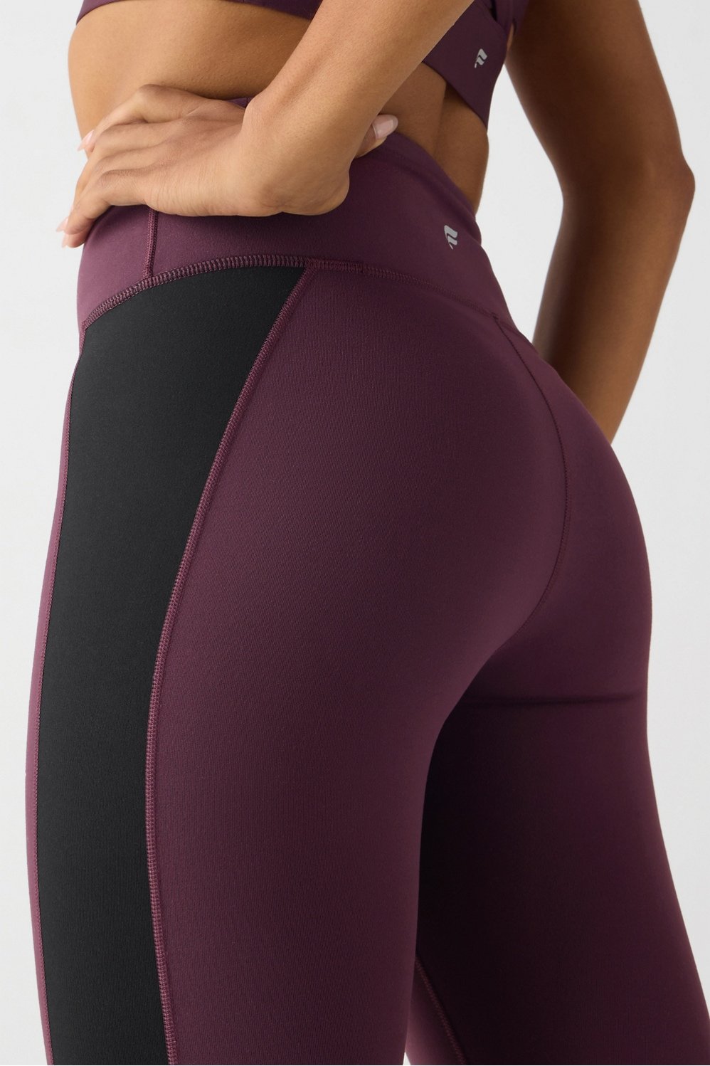 Fabletics Define PowerHold® High-Waisted Color-Blocked Legging Tall
