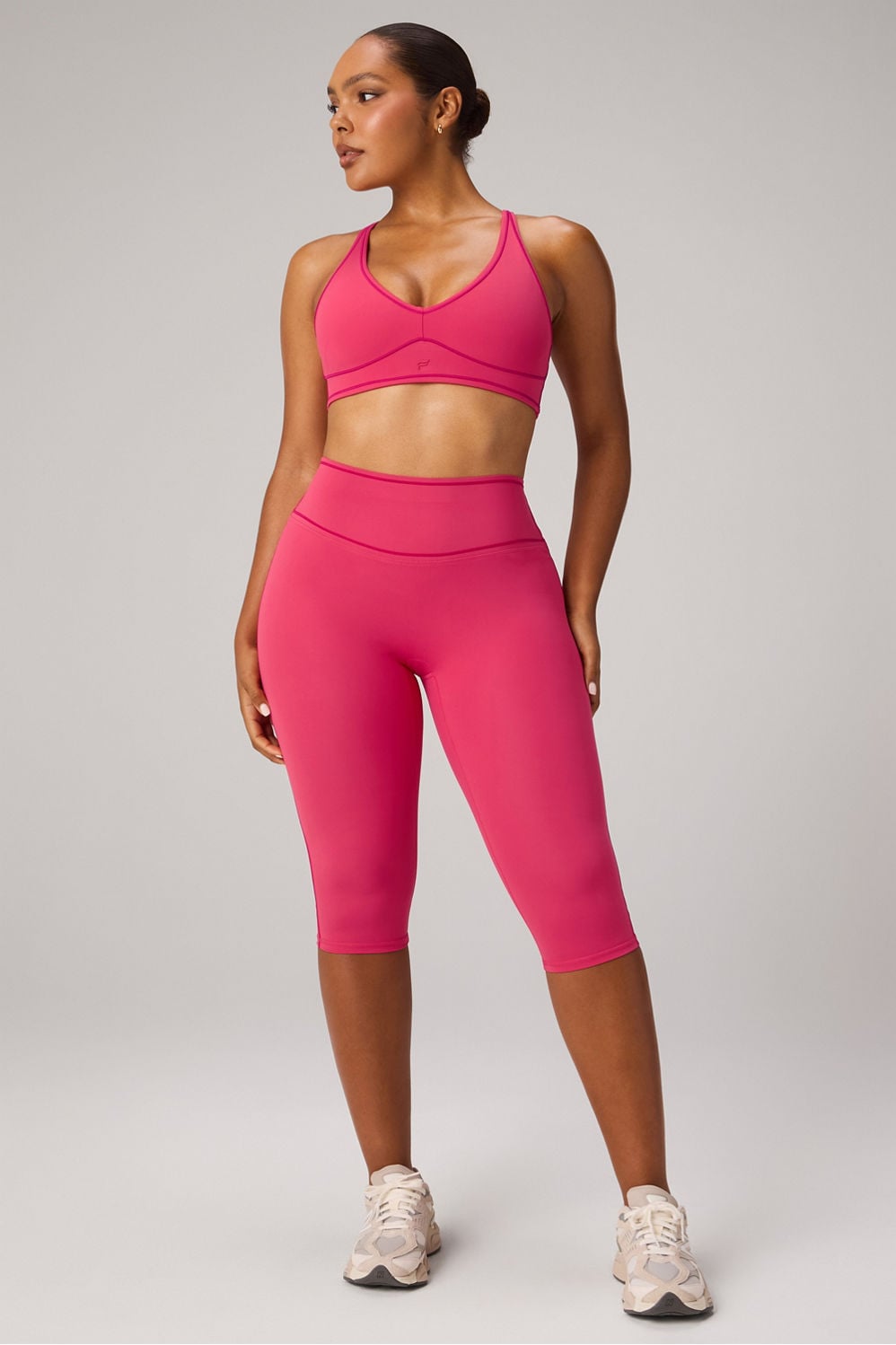 Fabletics The No-Seam PureLuxe TLC High-Waisted Capri 19"