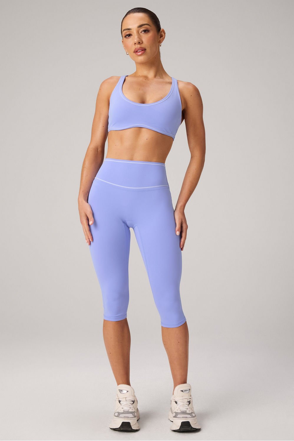 Fabletics The No-Seam PureLuxe TLC High-Waisted Capri 19"