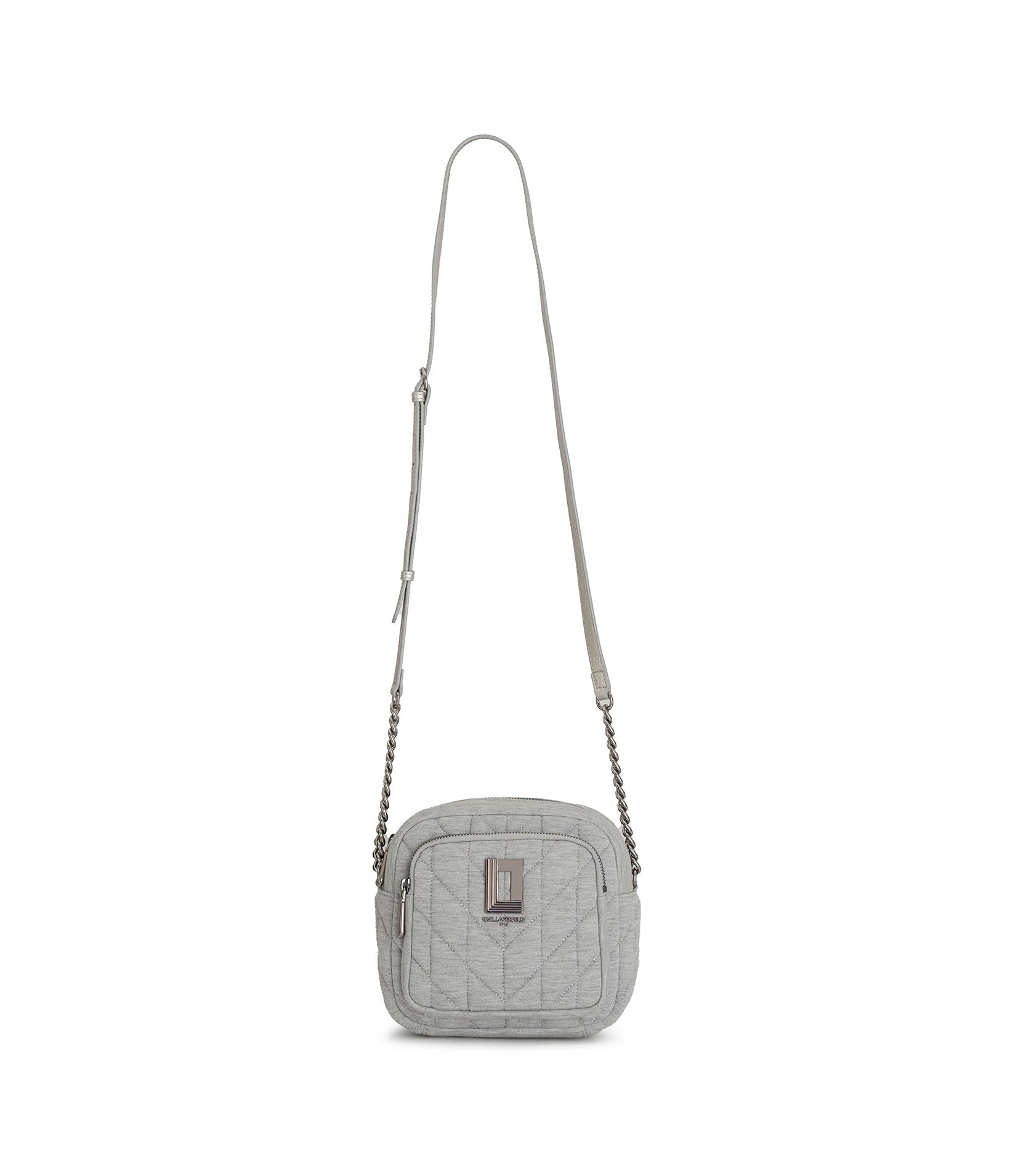 LAFAYETTE JERSEY KNIT CAMERA CROSSBODY Gry Heather Gry Heather