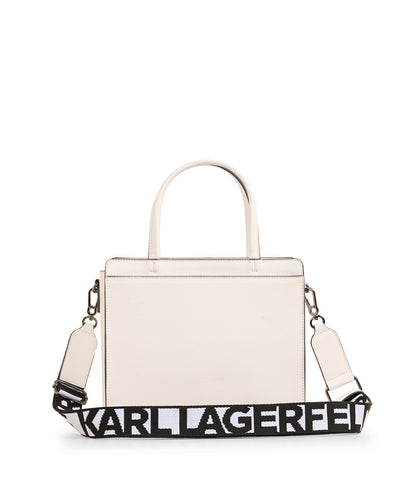 MAYBELLE DUO TOP HANDLE SATCHEL White/Spark White/Spark