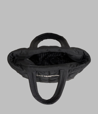 KarlLagerfeld Voyage quilted tote black/gunmetal