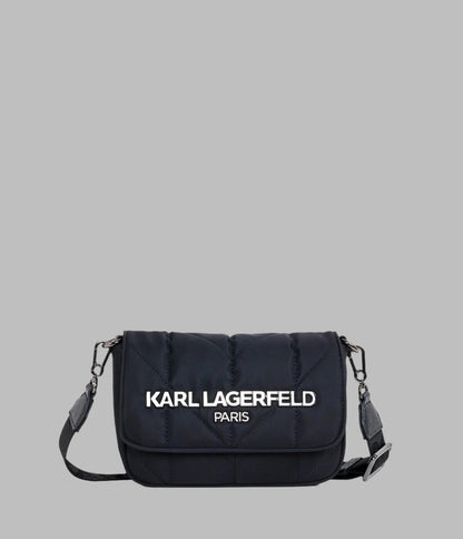 KarlLagerfeld Voyage logo crossbody black
