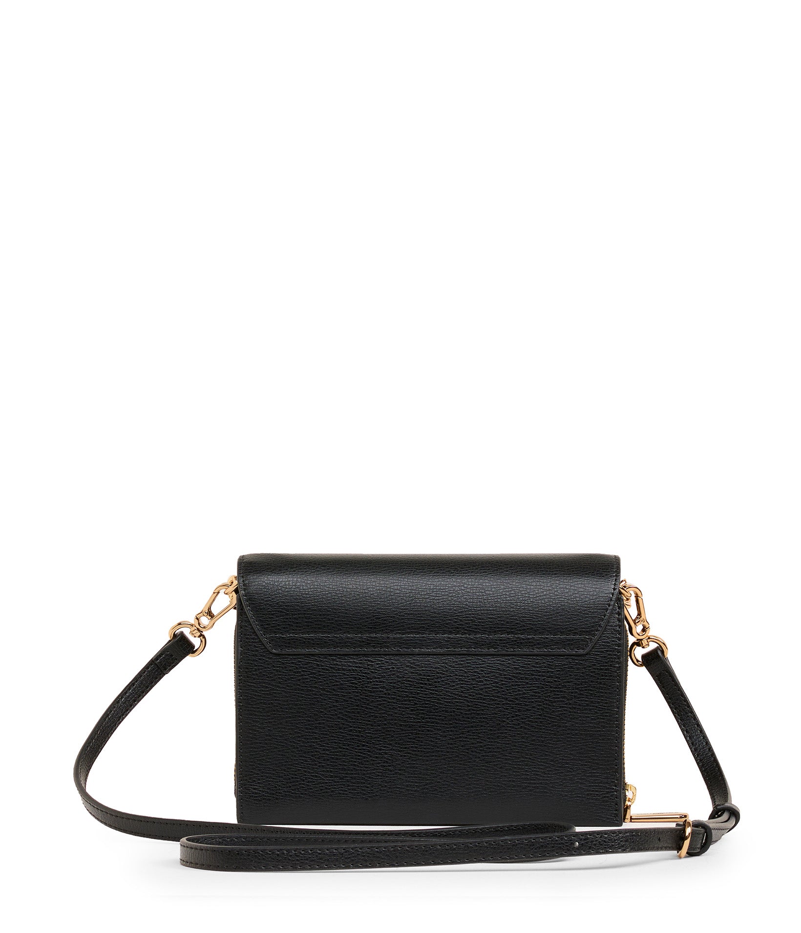 LOURDES LEATHER CROSSBODY Black Black