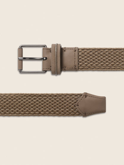 Zegna Beige Rayon Belt