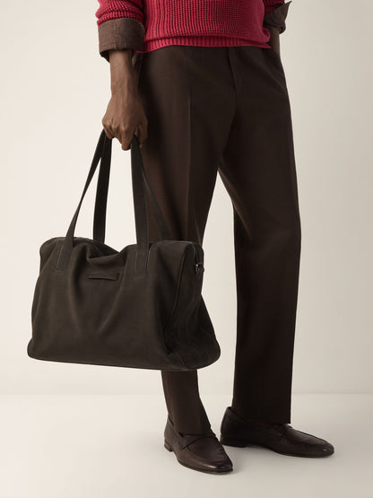 Zegna Dark Brown Secondskin Everyday Bag