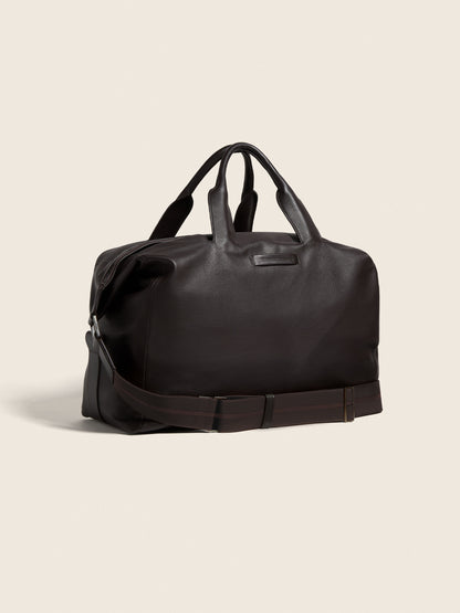 Zegna Dark Brown Secondskin Holdall Raglan