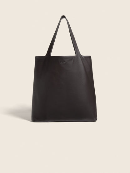 Zegna Dark Brown Secondskin Tote Bag