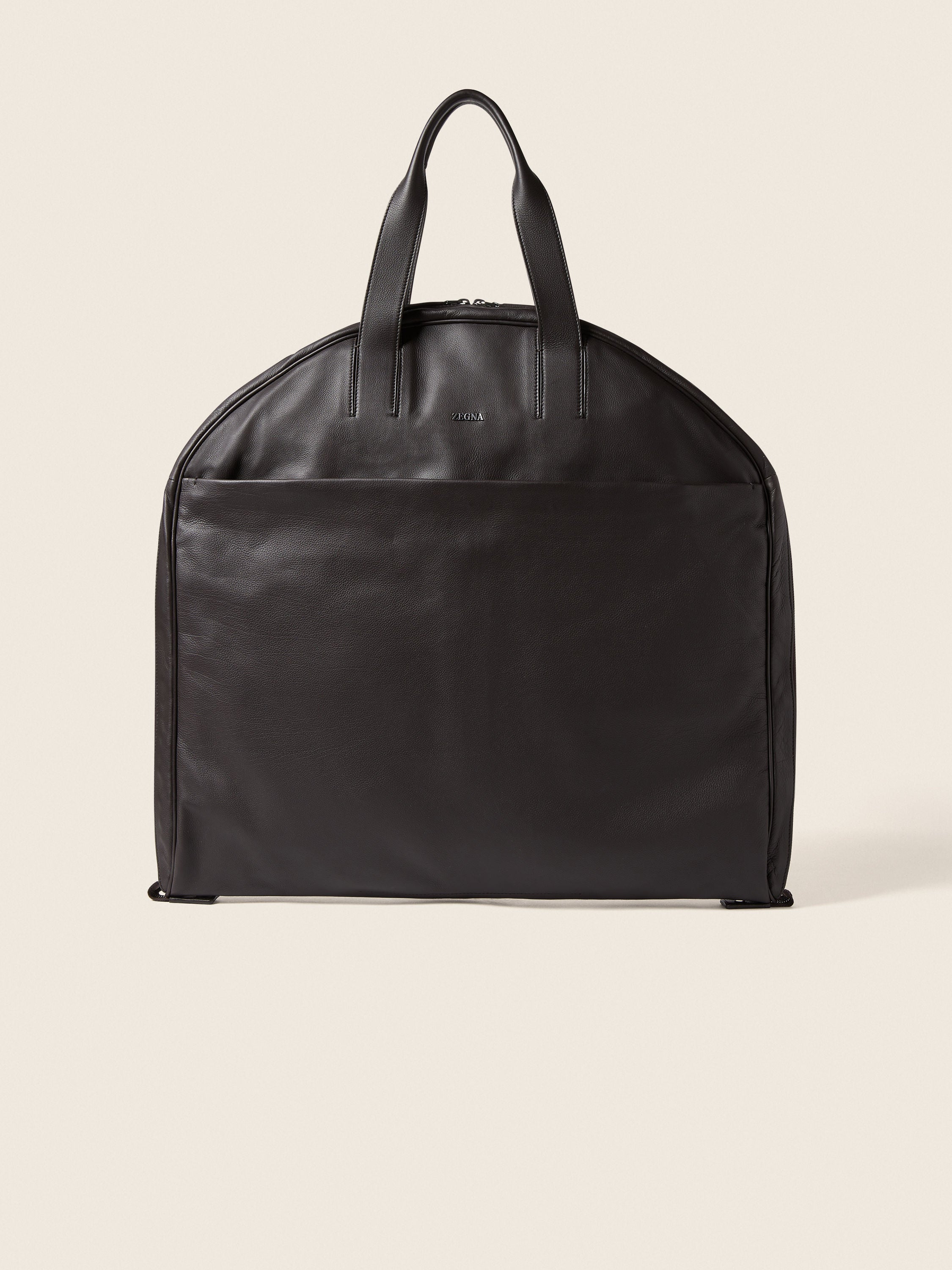 Zegna Dark Brown Secondskin Garment Bag