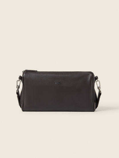 Zegna Dark Brown Secondskin Crossbody