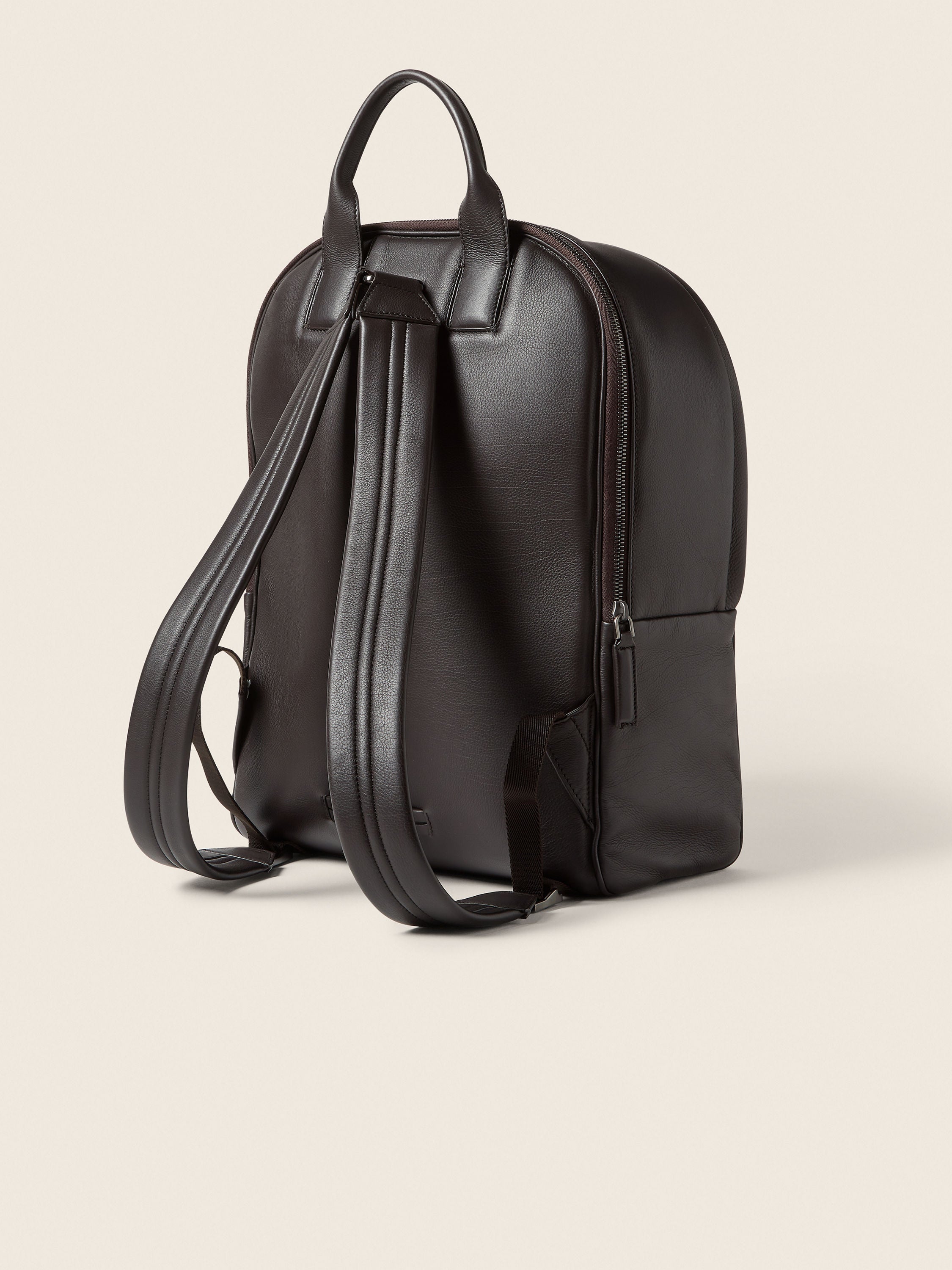 Zegna Dark Brown Secondskin Backpack