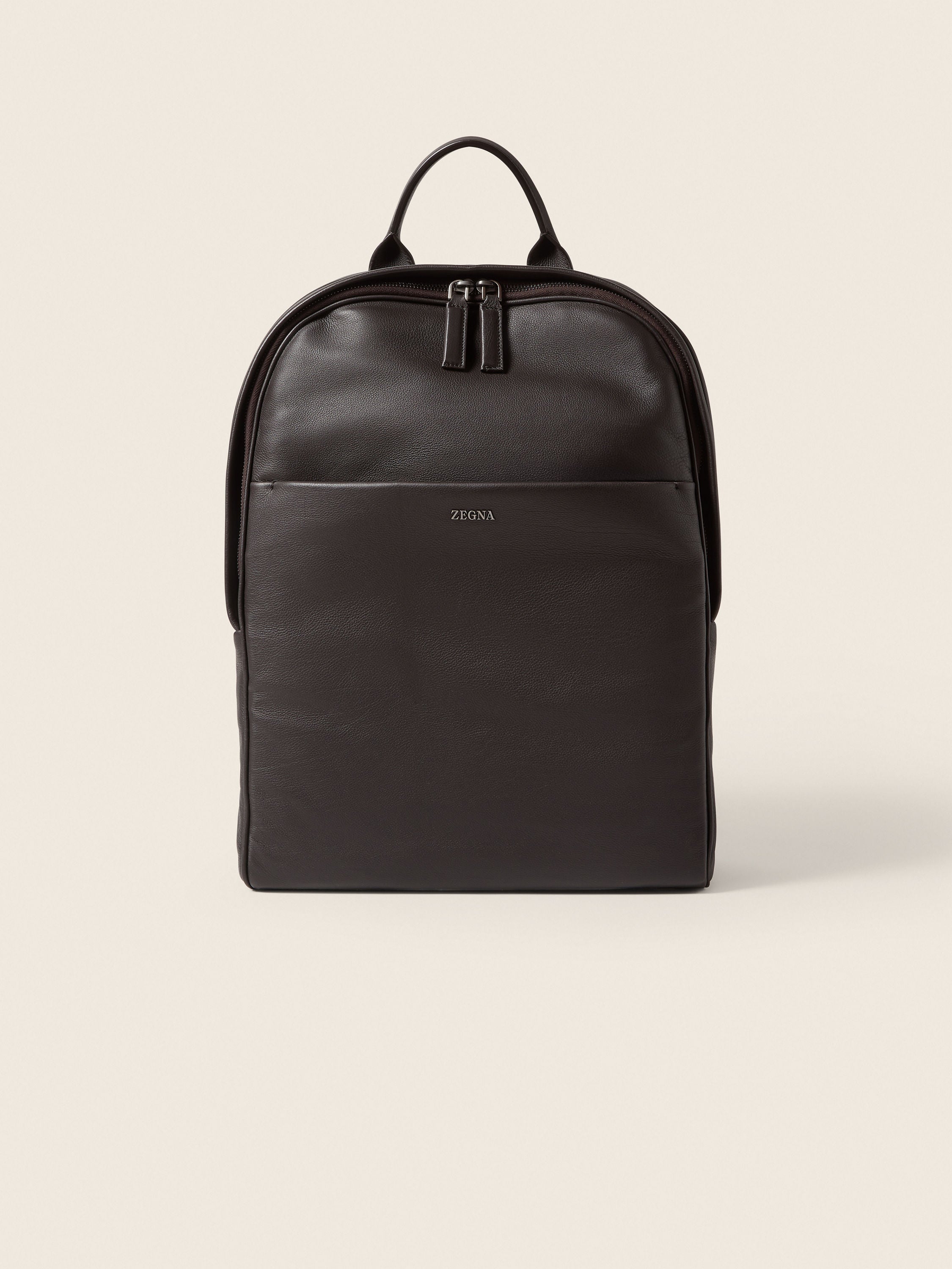 Zegna Dark Brown Secondskin Backpack