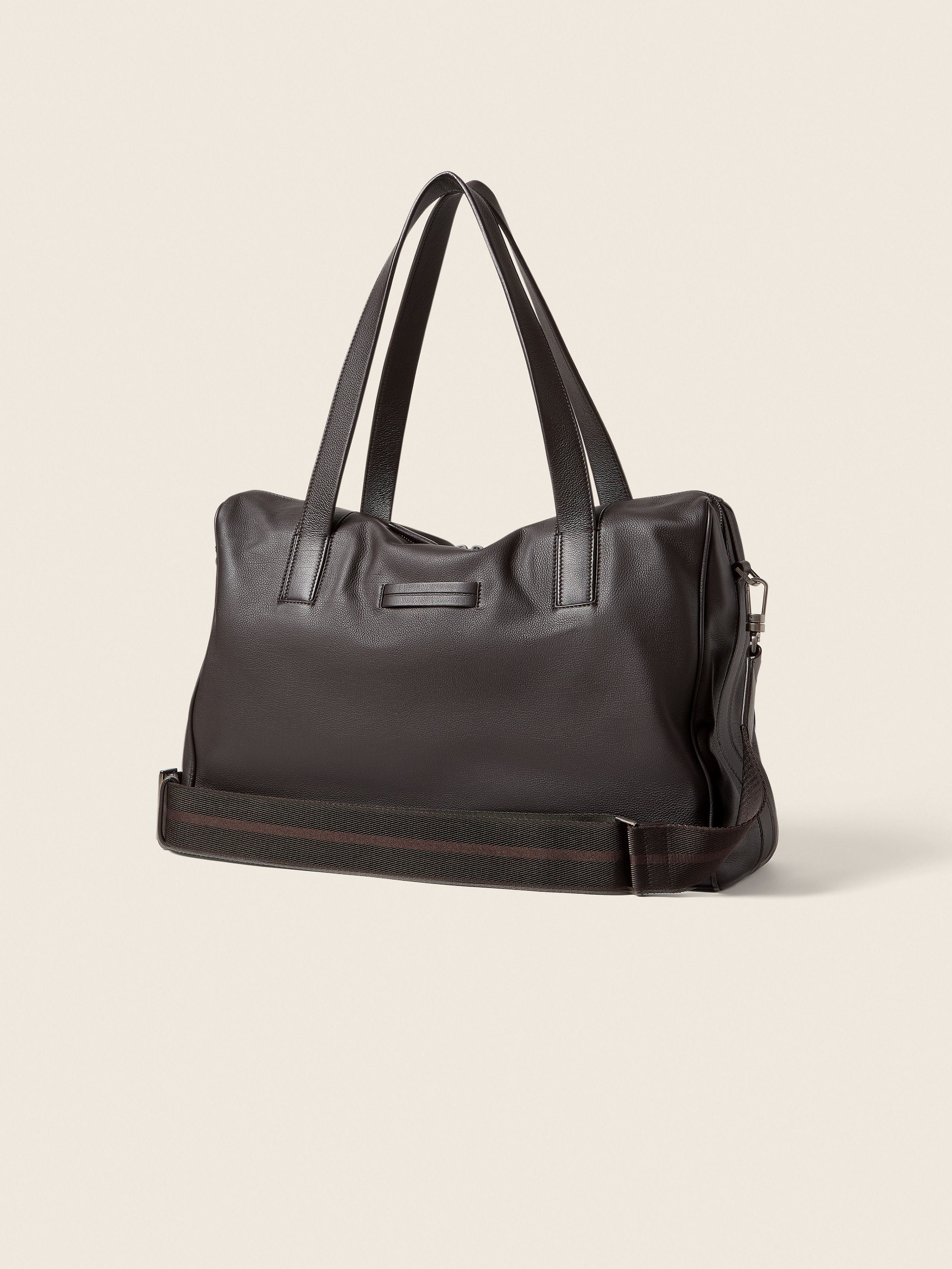 Zegna Dark Brown Secondskin Everyday Bag