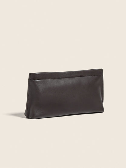 Zegna Dark Brown Secondskin Clutch