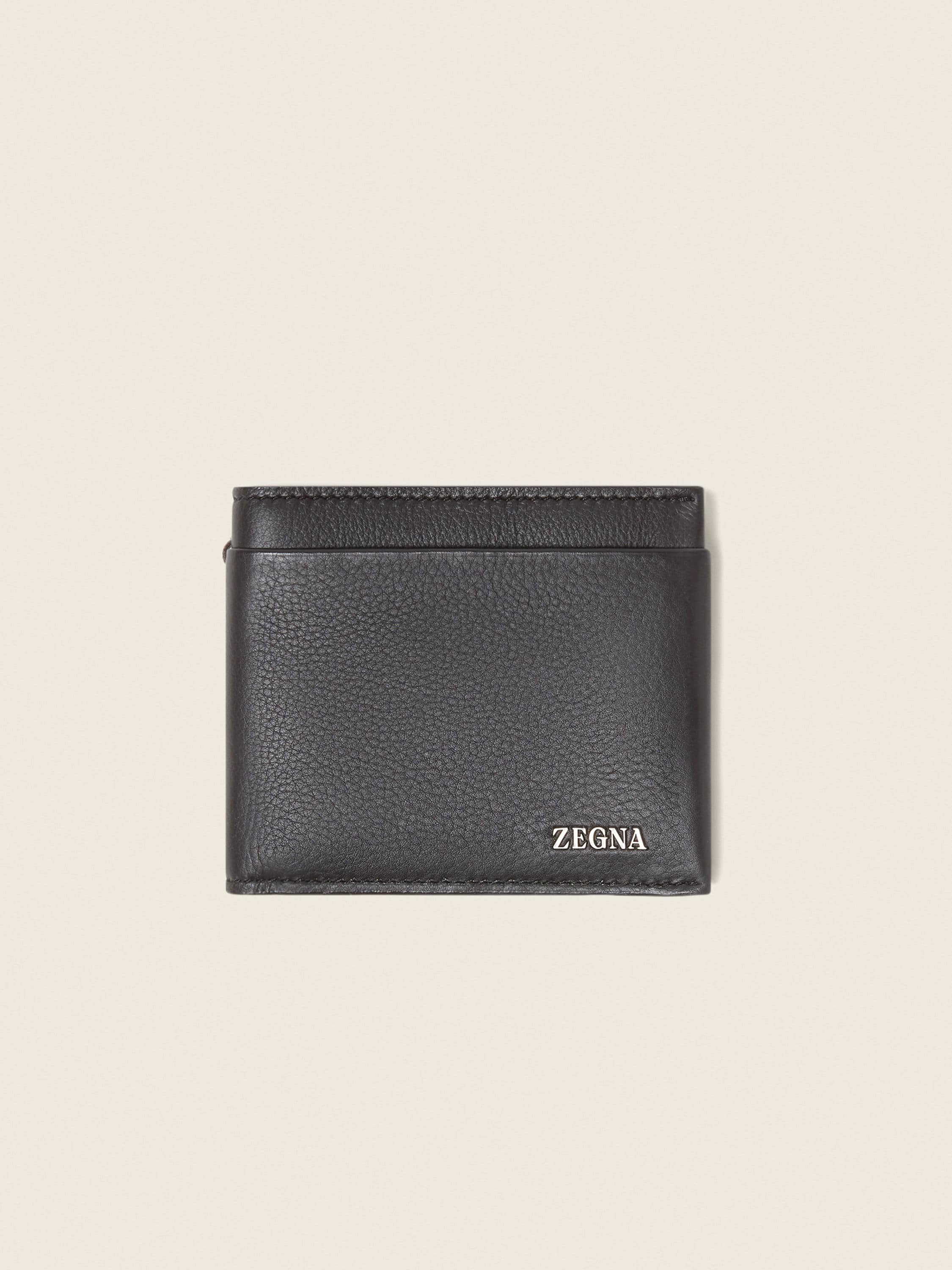 Zegna Dark Brown Secondskin Wallet