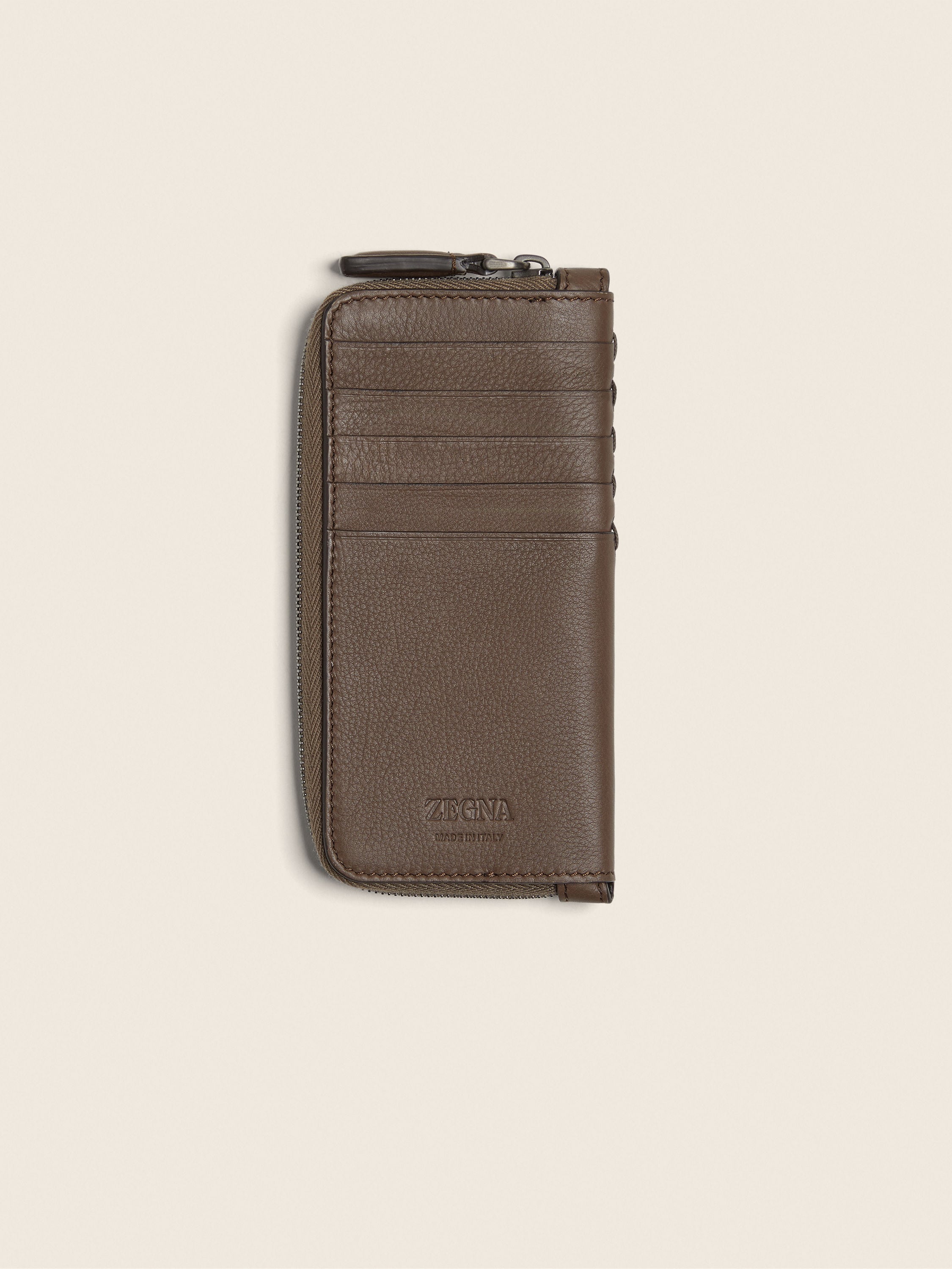 Zegna Brown Secondskin Wallet