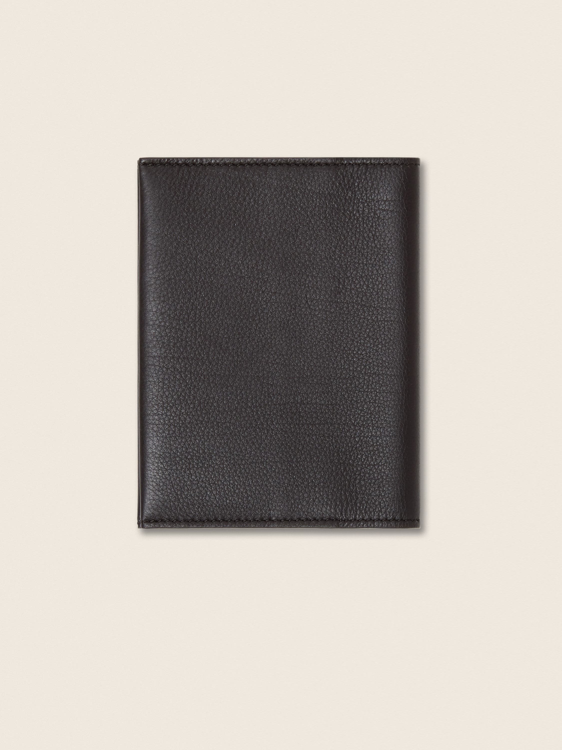 Zegna Dark Brown Secondskin Passport Case