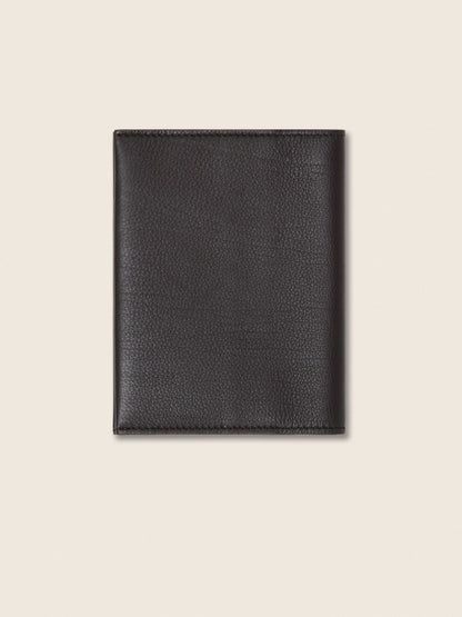 Zegna Dark Brown Secondskin Passport Case