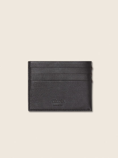 Zegna Dark Brown Secondskin Card Case