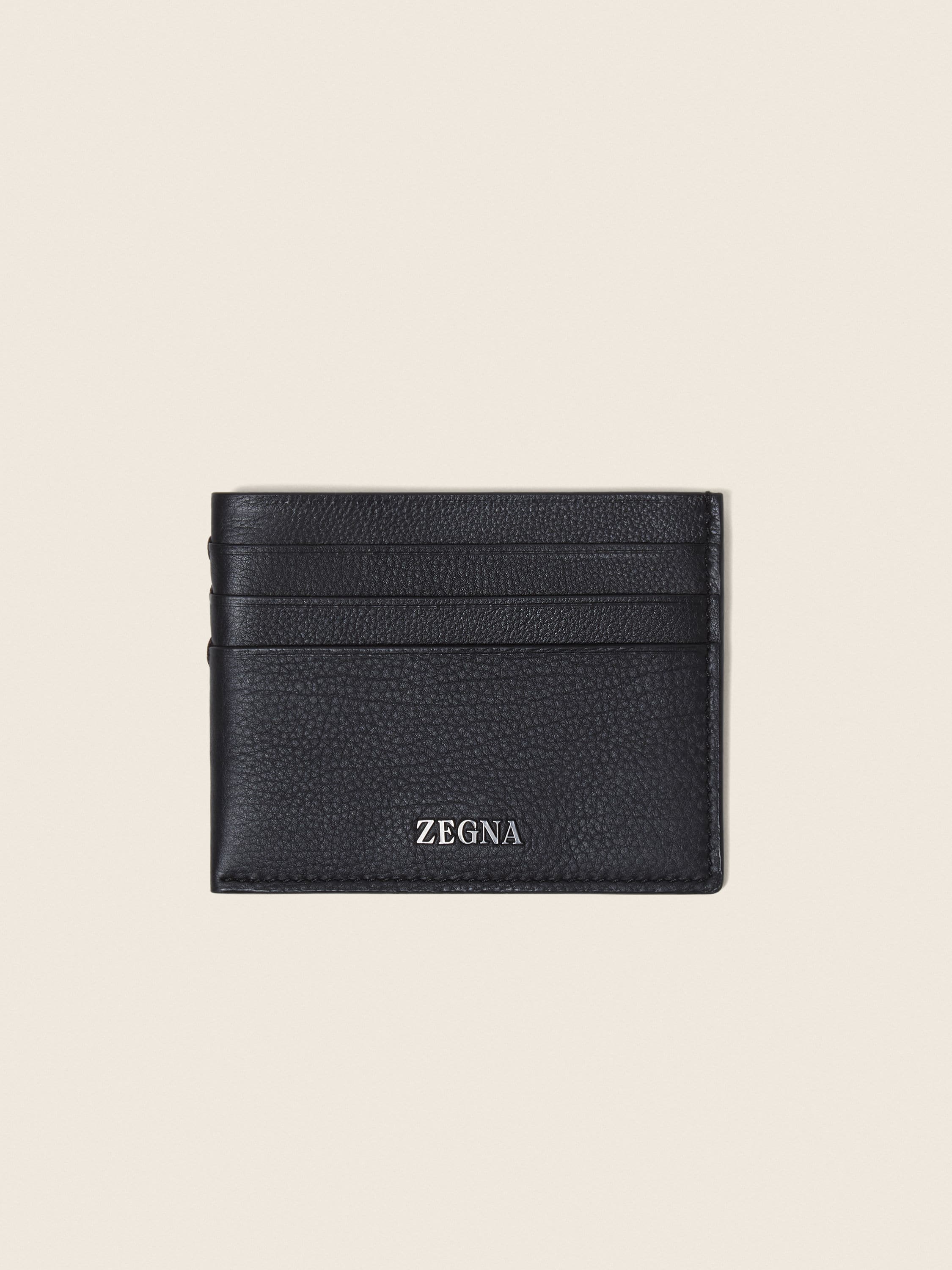 Zegna Dark Blue Secondskin Card Case