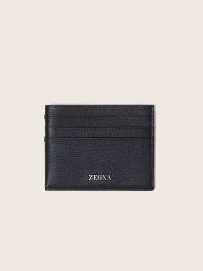 Zegna Dark Blue Secondskin Card Case