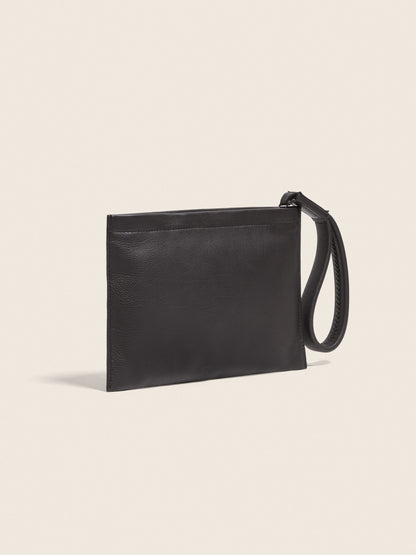 Zegna Dark Brown Secondskin Pouch