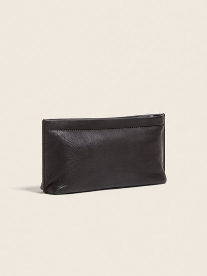 Zegna Dark Brown Secondskin Pouch